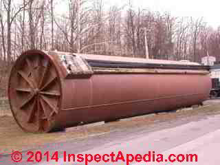 Apple juice storage tanks, Ductchess County, New York (C) Daniel Friedman