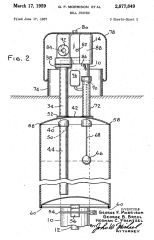 Morrison's 1959 well patent 3095928 at InspectApedia.com