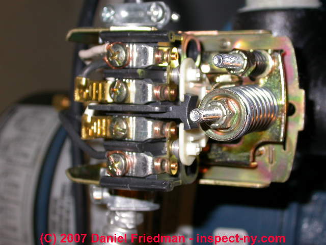 How to adjust water pump pressure, pump cut-on pressure ... 110 220 volt single phase motor wiring diagram 