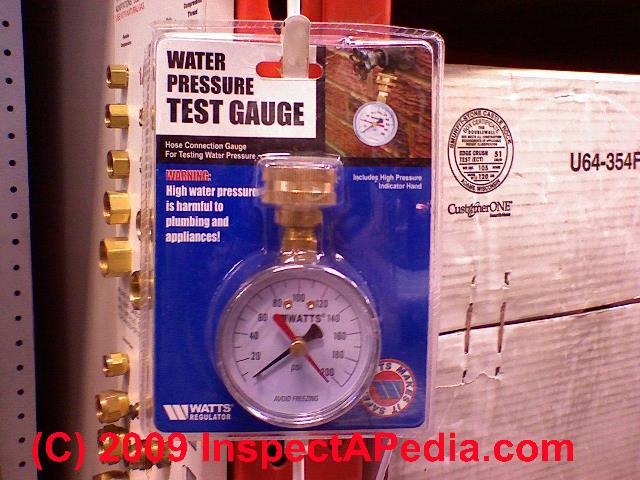 plumbing - Can I use a gauge designed for measuring air pressure to measure  water pressure? - Home Improvement Stack Exchange