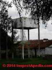 Water storage tower, Taboada Hot Springs, Guanajuato, Mexico (C) Daniel Friedman