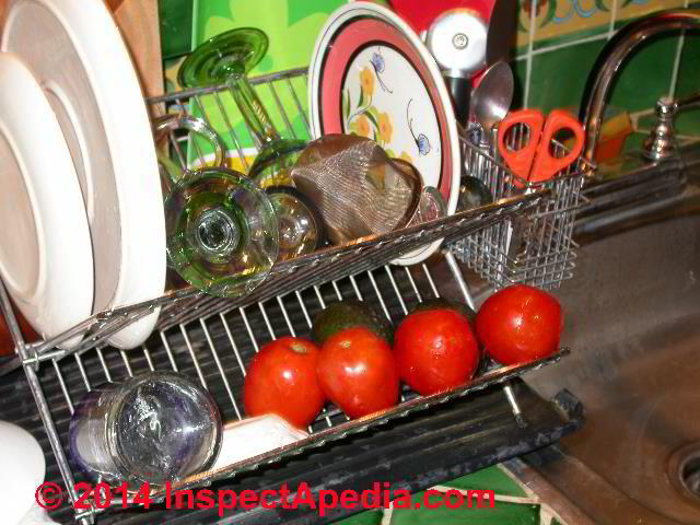 Let washed produce dry in air (C) Daniel Friedman