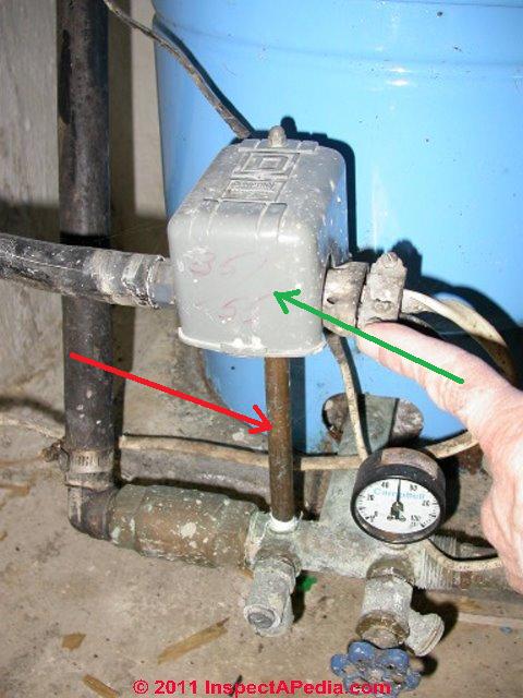 How to adjust water pump pressure, pump cut-on pressure and pump cut