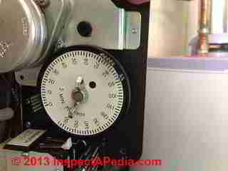 Water softener control using dial & pins (C) InspectApedia & CLB 2013 details pending