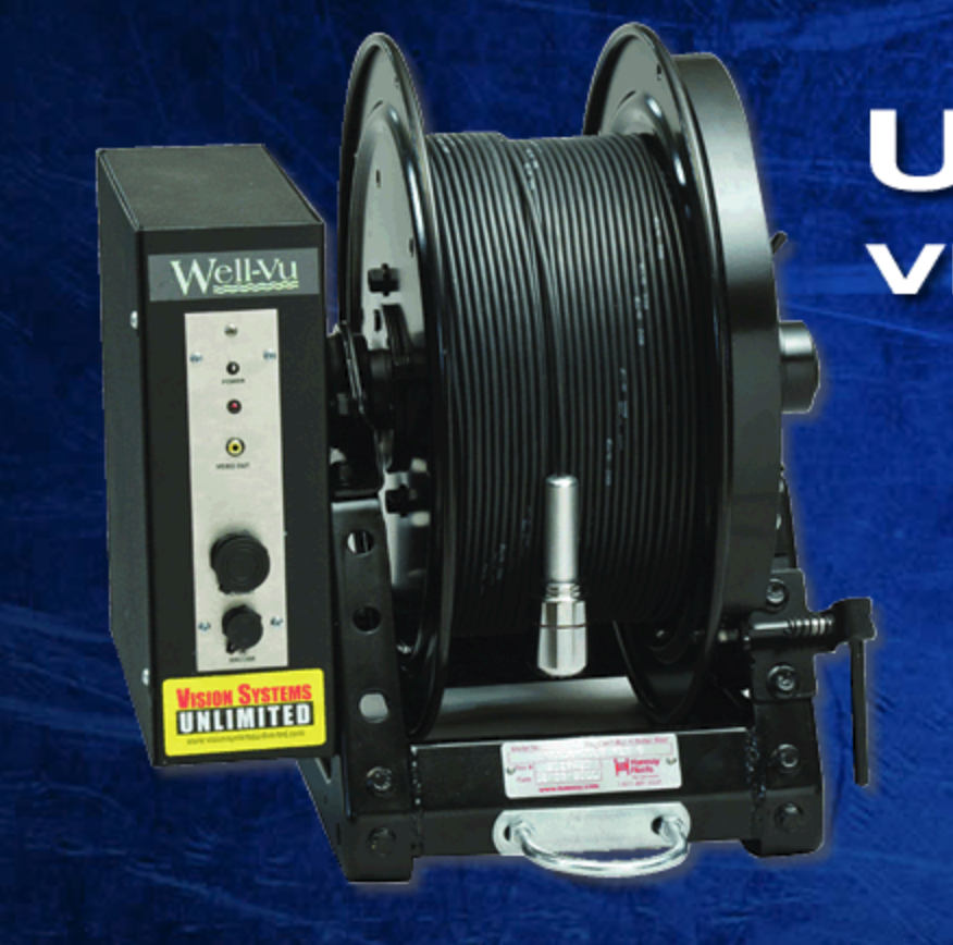 Well-Vu Camera 500 ft. well bore camera with fisheye camera, rent-or-buy We...