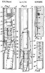 Carver's patented well pipe retrieving device, patented 1986 US Patent 4580826 - InspectApedia 2016
